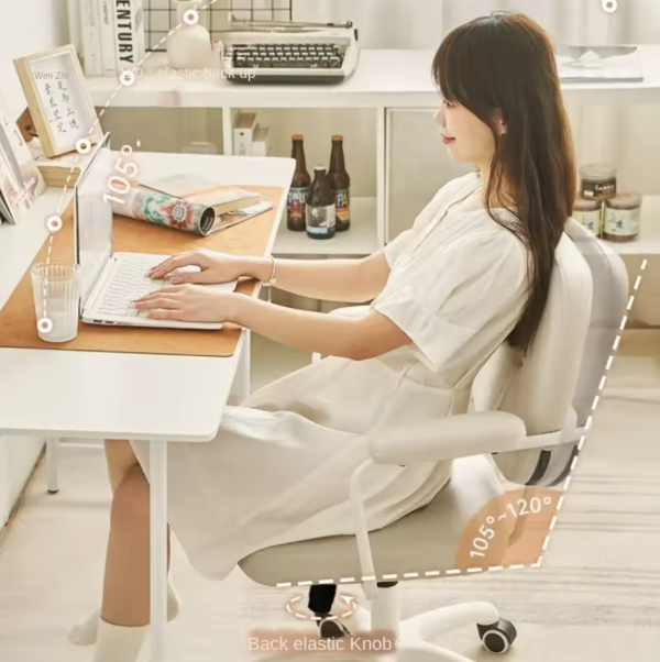 360° Ergonomic Rotating Comfortable Sedentary Office Chair - Image 4