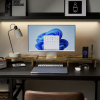 Dual Monitor Desk with Cable Management – Adjustable Stand & Desktop Organiser - Image 2