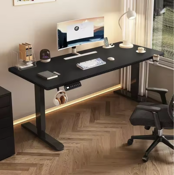 Large Executive Office Desk – Height-Adjustable Smart Standing Desk