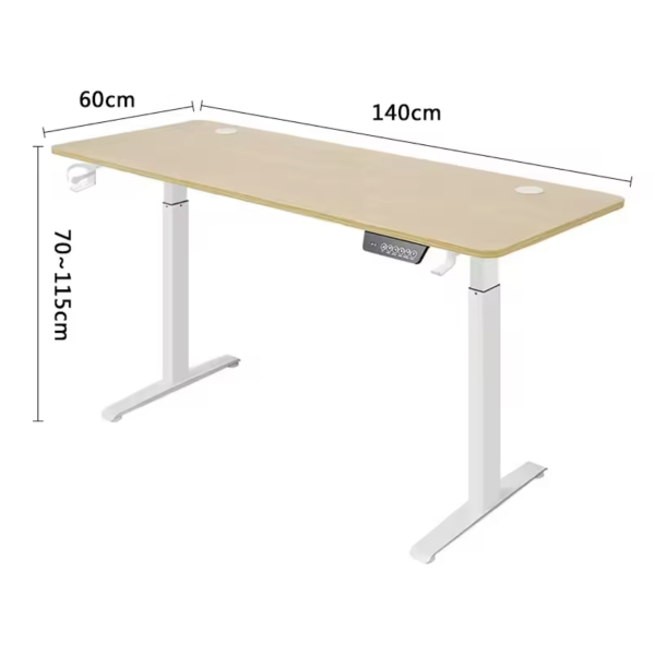 Large Executive Office Desk – Height-Adjustable Smart Standing Desk - Image 5