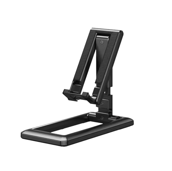 Foldable Tablet Stand – Portable & Adjustable Metal Desktop Holder - Image 2