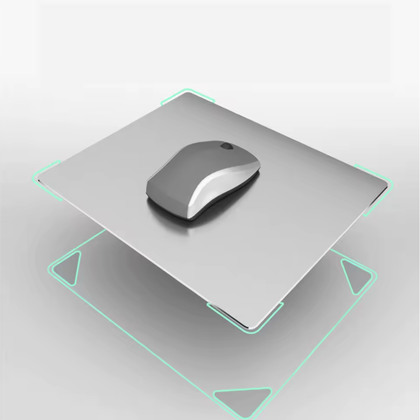 Hard Surface Aluminium Gaming Mouse Pad – Precision & Durability - Image 2