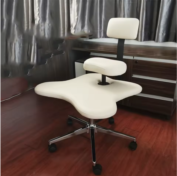 Cross Legged Office Armless Kneeling Chair - Image 4