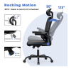 Ergonomic Office Chair with Lumbar Support – High-Back Executive Chair - Image 4