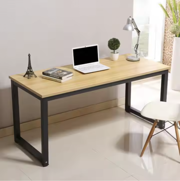 Modern Minimalist Metal Computer Desk – Versatile Home Office & Study Table - Image 5