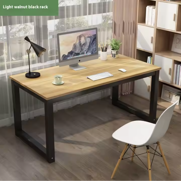 Modern Minimalist Metal Computer Desk – Versatile Home Office & Study Table - Image 6