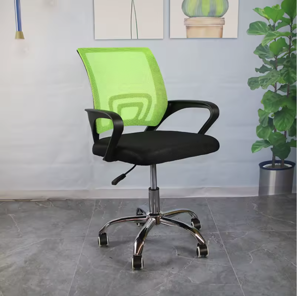 Adjustable Desk Swivel Chairs with Armrests - Image 2