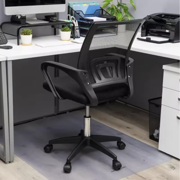 Adjustable Desk Swivel Chairs with Armrests - Image 9