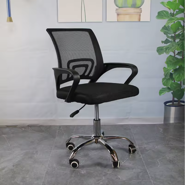 Adjustable Desk Swivel Chairs with Armrests - Image 4