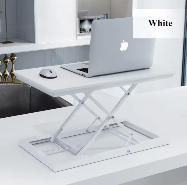 Adjustable Sit-Stand Desk Converter – Height Adjustable Computer & Laptop Riser - Image 8