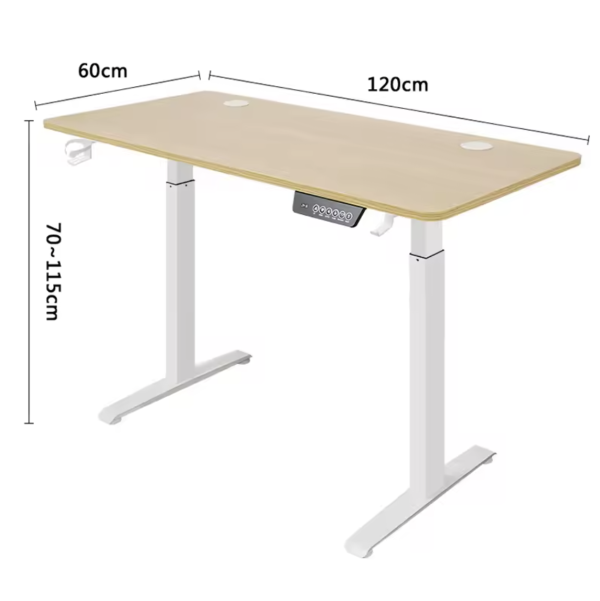 Height-Adjustable Standing Desk – Smart Motion Computer Desk for Work & Gaming - Image 8