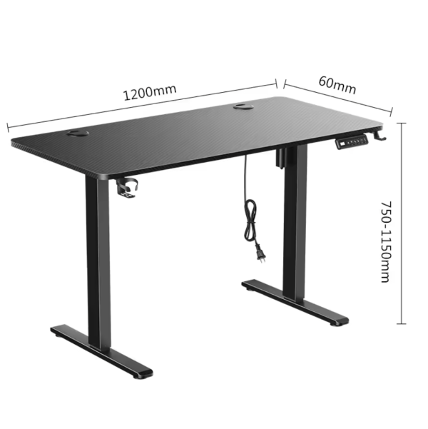 Height-Adjustable Standing Desk – Smart Motion Computer Desk for Work & Gaming - Image 7