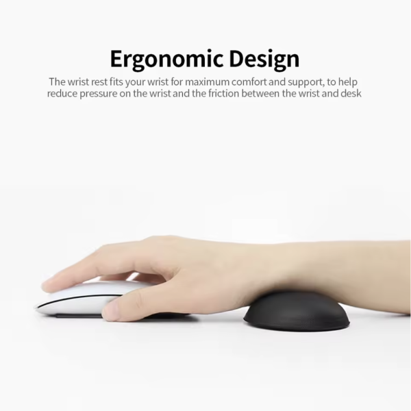 Mouse Pad with Built-in Wrist Cushion – Ergonomic Silicone Wrist Support - Image 4