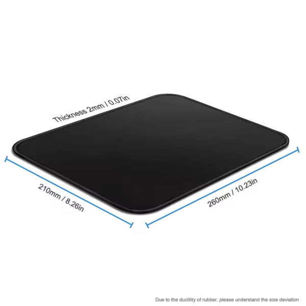 Water-Resistant Fabric Mouse Pad – Small, Durable & Non-Slip - Image 5